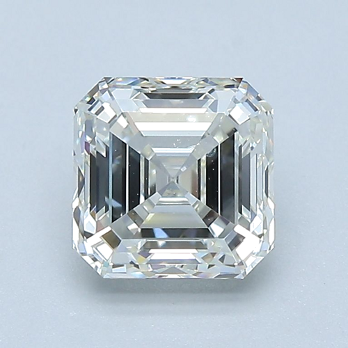 1.5 carat J-VS1 Natūralus Asscher Deimantas (1)