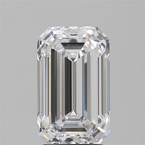 3.01 carat D-VVS2 Natūralus Emerald Deimantas (1)