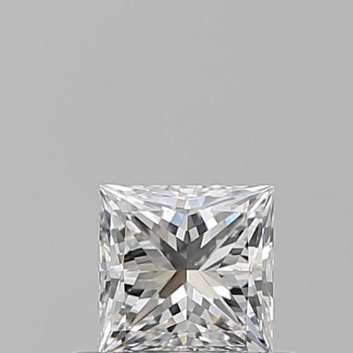 0.51 carat E-VS2 Natūralus Princess Deimantas (1)