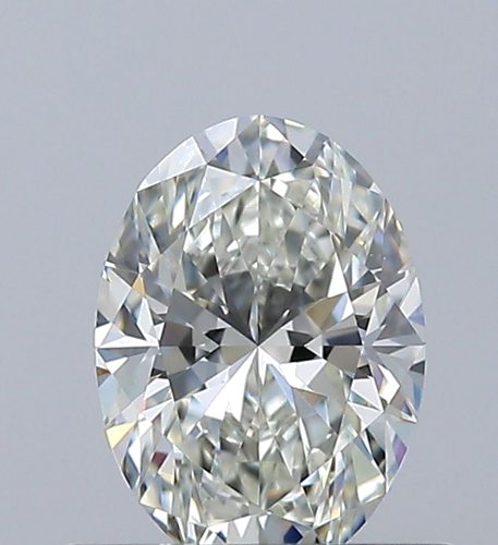 0.51 carat J-VVS2 Natūralus Oval Deimantas (1)