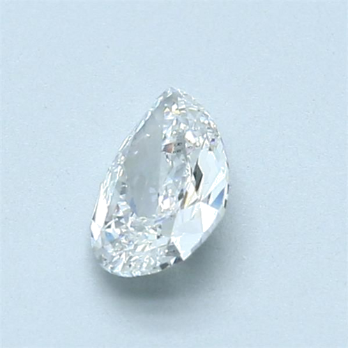 0.53 carat E-SI1 Natūralus Pear Deimantas (1)