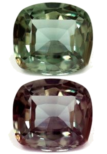 0.53 carat GREEN Cushion Alexandrite (1)