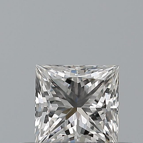0.29 carat F-IF Natūralus Princess Deimantas (1)