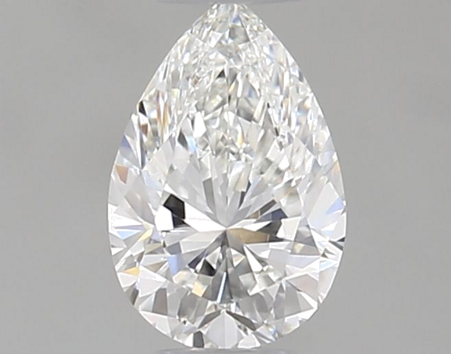 0.31 carat G-VVS2 Natūralus Pear Deimantas (1)