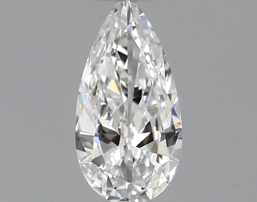 0.23 carat E-VVS2 Natūralus Pear Deimantas (1)