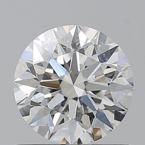 0.9 carat G-SI2 Excellent cut Natūralus Round Deimantas (1)