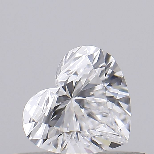 0.26 carat D-IF Natūralus Heart Deimantas (1)