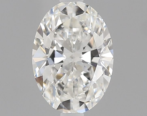 0.5 carat F-VVS2 Natūralus Oval Deimantas (1)