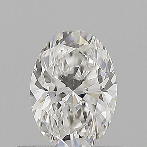 0.51 carat F-VVS1 Natūralus Oval Deimantas (1)