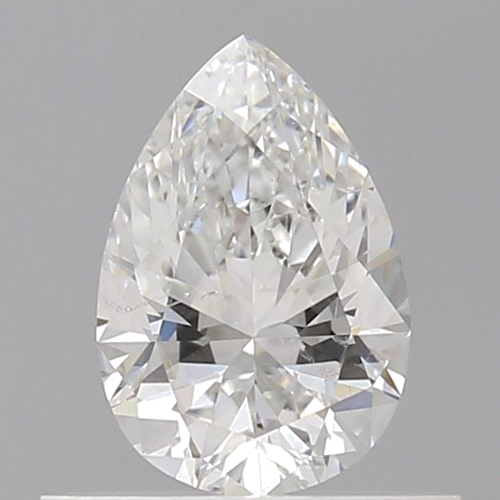 0.5 carat E-SI2 Natūralus Pear Deimantas (1)