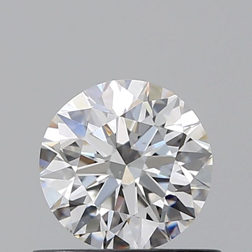 0.6 carat F-SI1 Excellent cut Natūralus Round Deimantas (1)