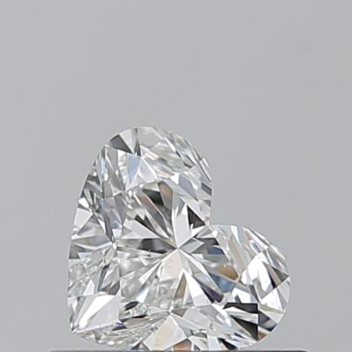 0.51 carat G-VS2 Natūralus Heart Deimantas (1)