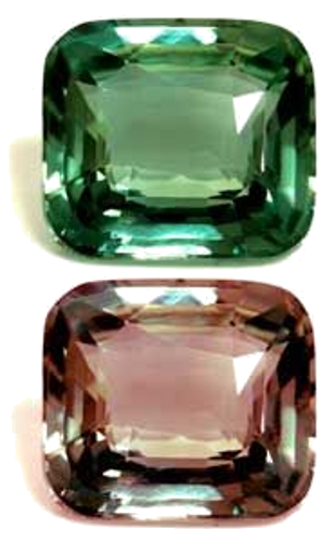 1.05 carat GREEN Cushion Alexandrite (1)