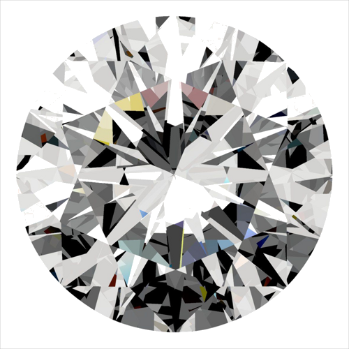 0.3 carat H-IF Excellent cut Natūralus Round Deimantas (1)