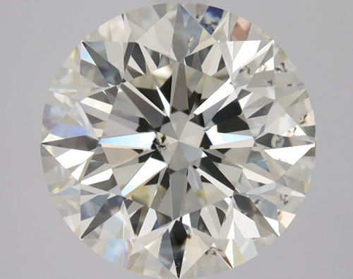 3.0 carat K-SI2 Excellent cut Natūralus Round Deimantas (1)