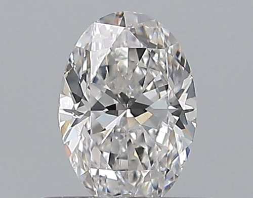 0.41 carat E-SI1 Natūralus Oval Deimantas (1)