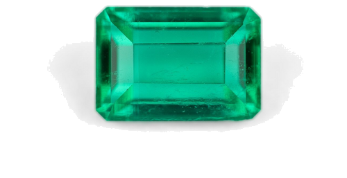 0.48 carat GREEN Octagonal Smaragdas (1)