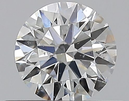 0.41 carat F-SI2 Excellent cut Natūralus Round Deimantas (1)