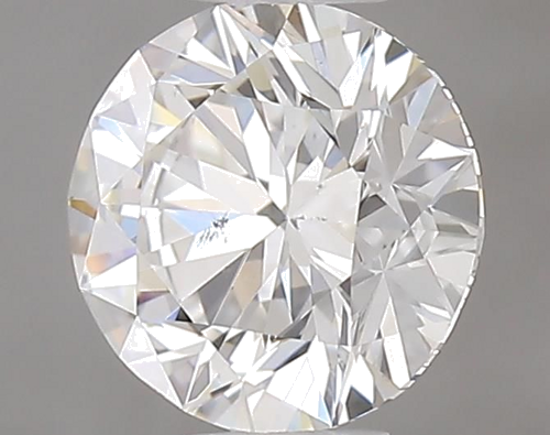0.5 carat F-SI1 Excellent cut Natūralus Round Deimantas (1)