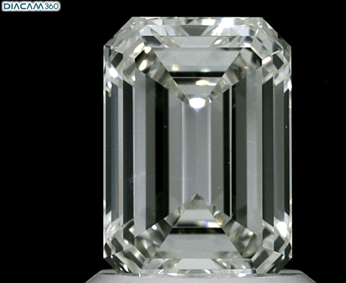 1.35 carat I-VVS1 Natūralus Emerald Deimantas (1)