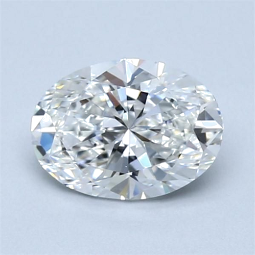 1.01 carat F-VS1 Natūralus Oval Deimantas (1)