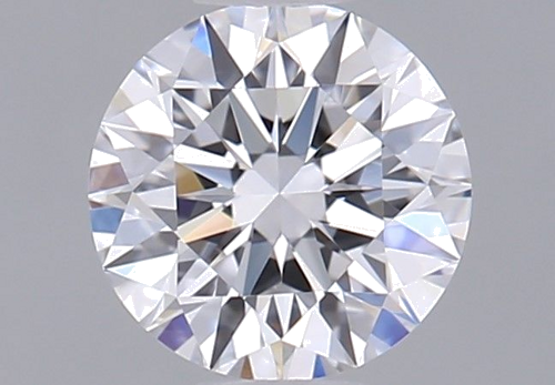 0.37 carat D-VVS2 Excellent cut Natūralus Round Deimantas (1)