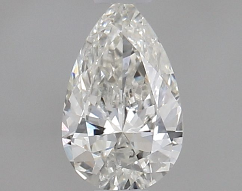 0.5 carat I-VS2 Natūralus Pear Deimantas (1)