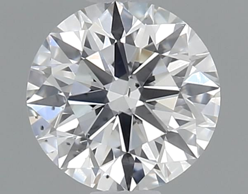 0.46 carat F-SI1 Excellent cut Natūralus Round Deimantas (1)