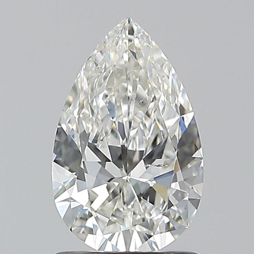 1.01 carat G-SI2 Natūralus Pear Deimantas (1)