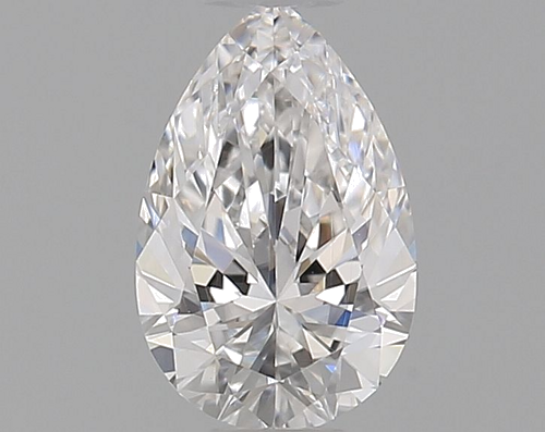 0.35 carat E-VVS2 Natūralus Pear Deimantas (1)
