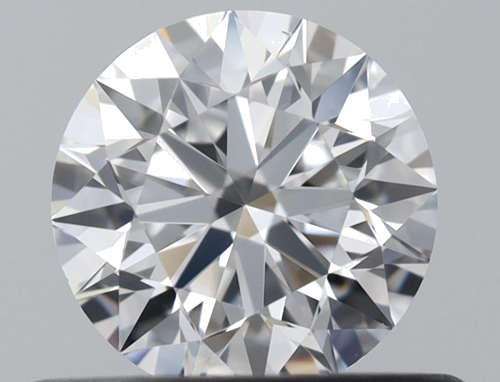 0.5 carat E-VS1 Excellent cut Natūralus Round Deimantas (1)