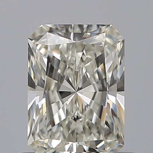 0.54 carat J-VVS1 Natūralus Radiant Deimantas (1)