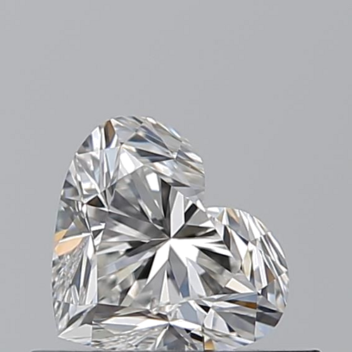 0.5 carat G-VVS2 Natūralus Heart Deimantas (1)