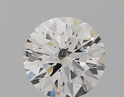 0.33 carat F-SI1 Excellent cut Natūralus Round Deimantas (1)