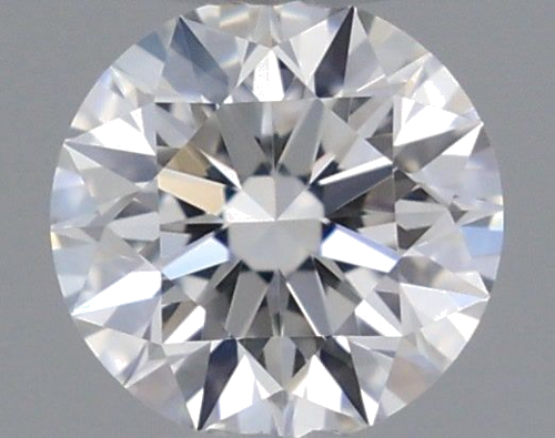 0.22 carat F-VVS1 Excellent cut Natūralus Round Deimantas (1)