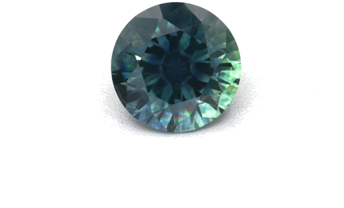 0.62 carat GREEN Round Safyras (1)
