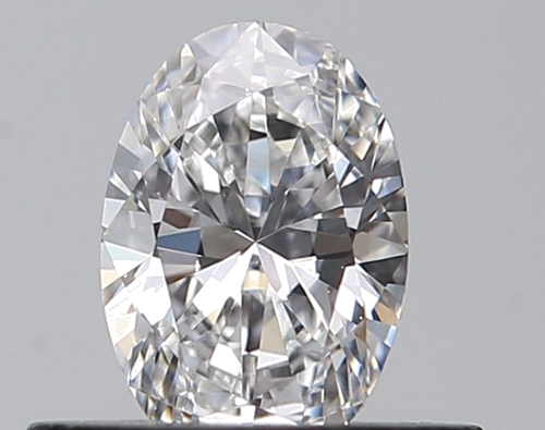 0.4 carat D-VVS2 Natūralus Oval Deimantas (1)