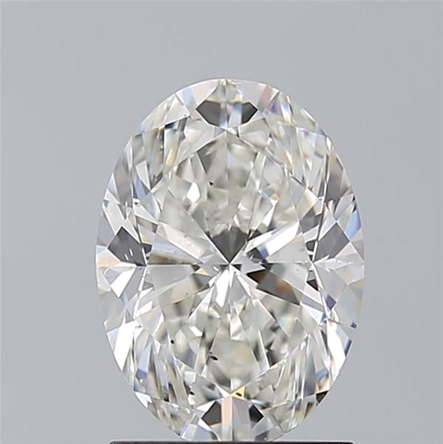 1.7 carat H-SI1 Natūralus Oval Deimantas (1)