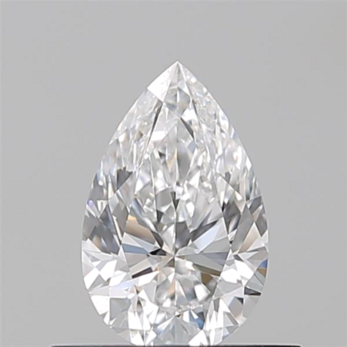 0.51 carat D-VVS1 Natūralus Pear Deimantas (1)