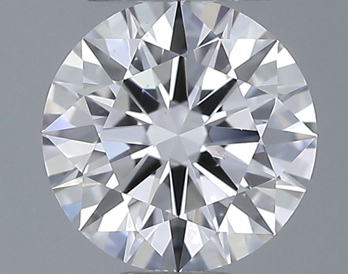 0.53 carat F-SI1 Excellent cut Natūralus Round Deimantas (1)