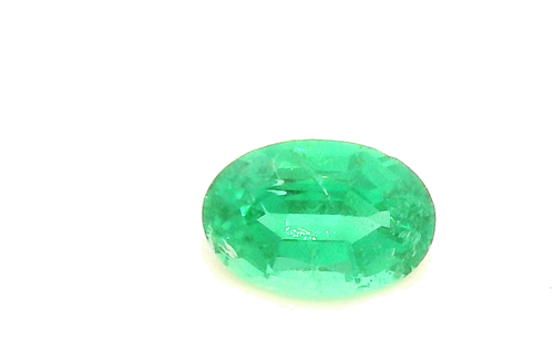 0.24 carat GREEN Oval Smaragdas (1)