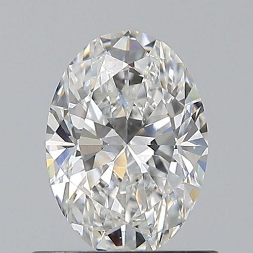 0.71 carat F-VS2 Natūralus Oval Deimantas (1)