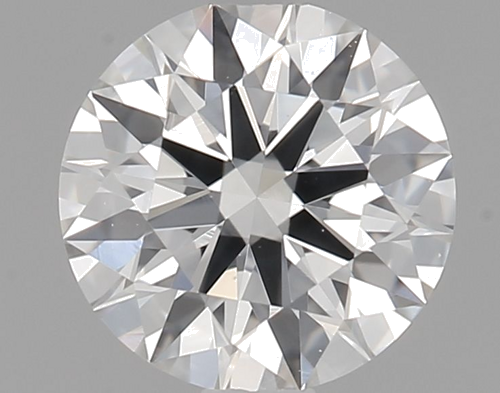 0.51 carat F-VVS2 Excellent cut Natūralus Round Deimantas (1)