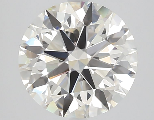 3.01 carat K-VVS2 Excellent cut Natūralus Round Deimantas (1)