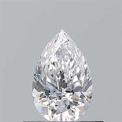 0.5 carat D-VVS1 Natūralus Pear Deimantas (1)