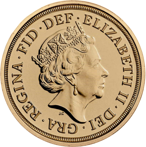 Half Sovereign Elizabeth II 2022 Gold Coin (2)