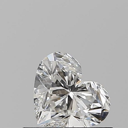 0.53 carat G-IF Natūralus Heart Deimantas (1)
