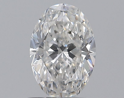 0.81 carat F-SI2 Natūralus Oval Deimantas (1)