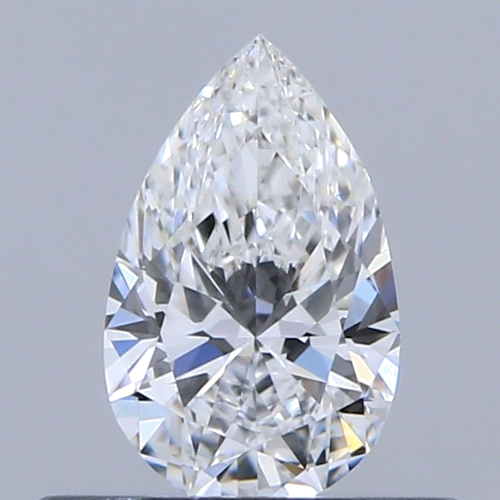 0.34 carat E-IF Natūralus Pear Deimantas (1)