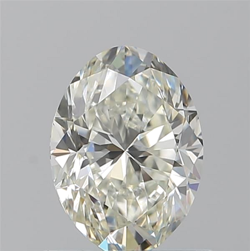 0.9 carat K-VVS2 Natūralus Oval Deimantas (1)